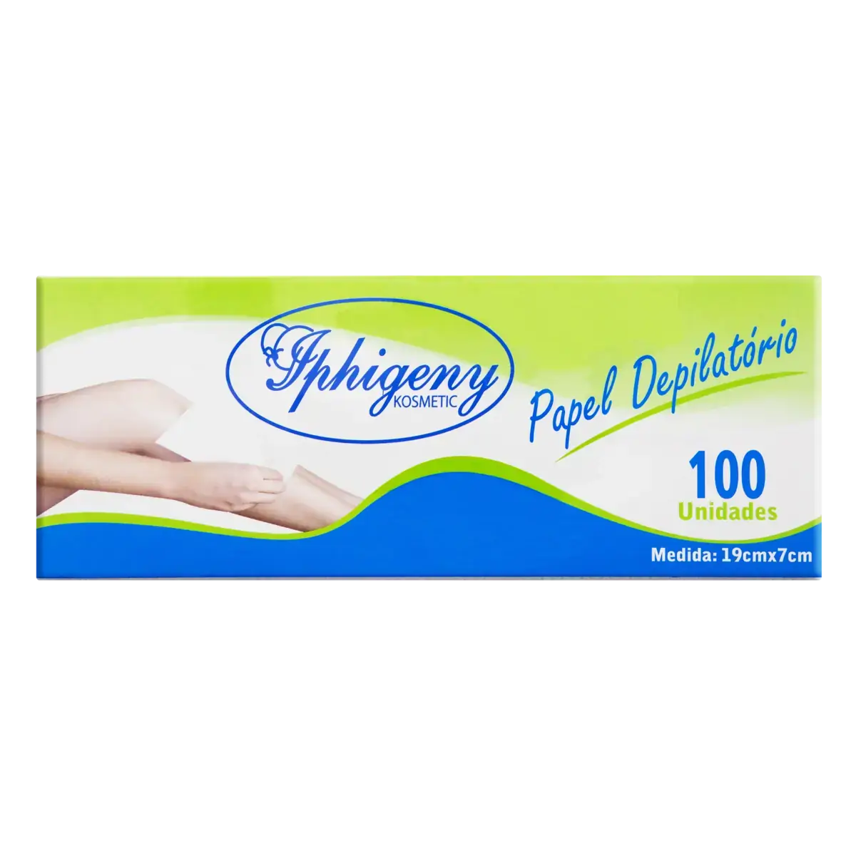 Papel Para Depilação Iphigeny Kosmetic 100 Unidades