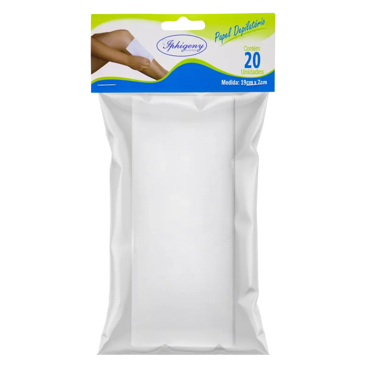 Papel Para Depilação Iphigeny Kosmetic 20 Unidades