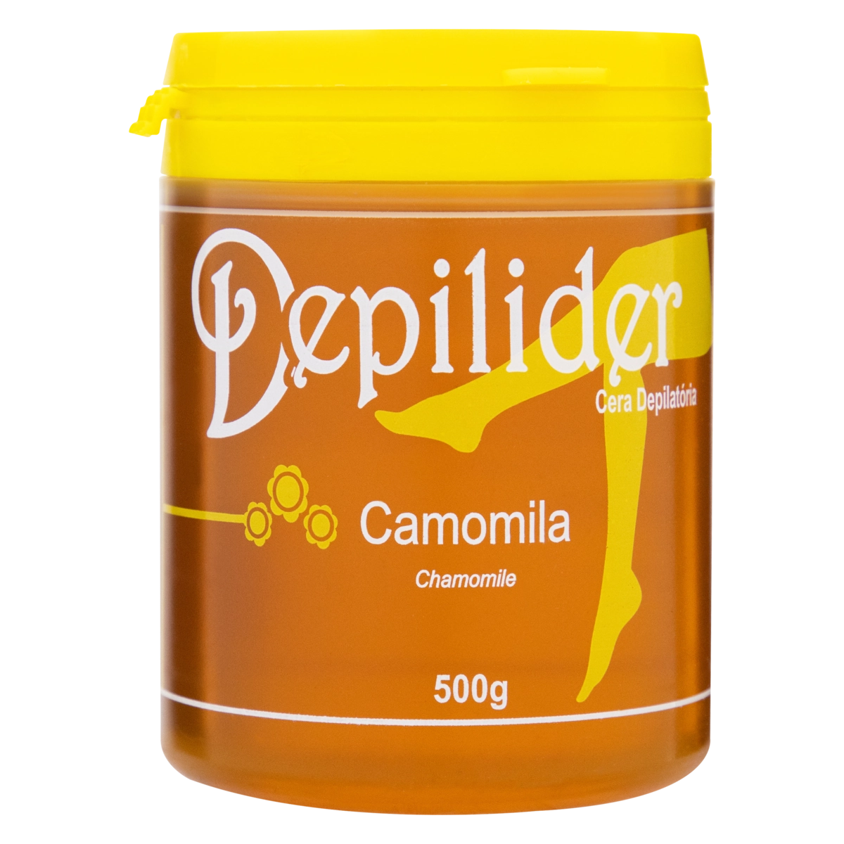 Cera Depilatória Quente Camomila Depilider 500g