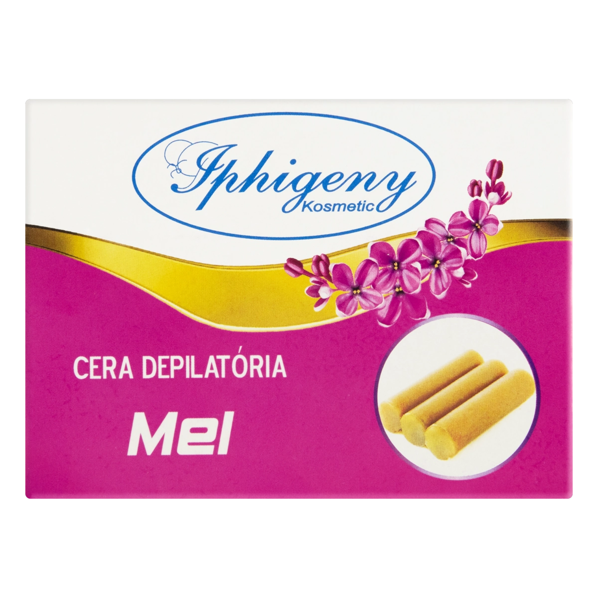 Cera Depilatória Mel Iphigeny Kosmetic 300g 6 Unidades
