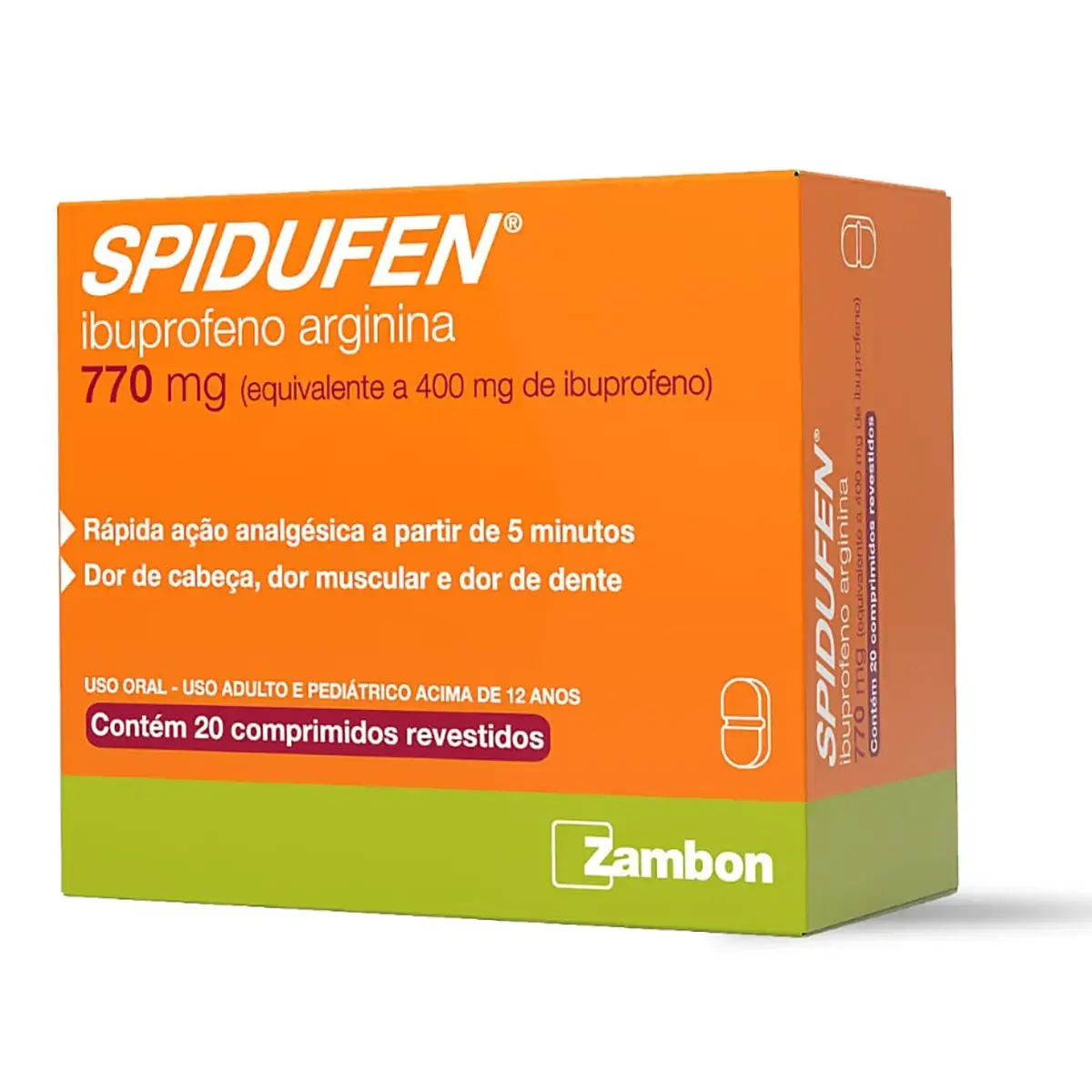 Spidufen 770mg Cx 20 Comp Rev