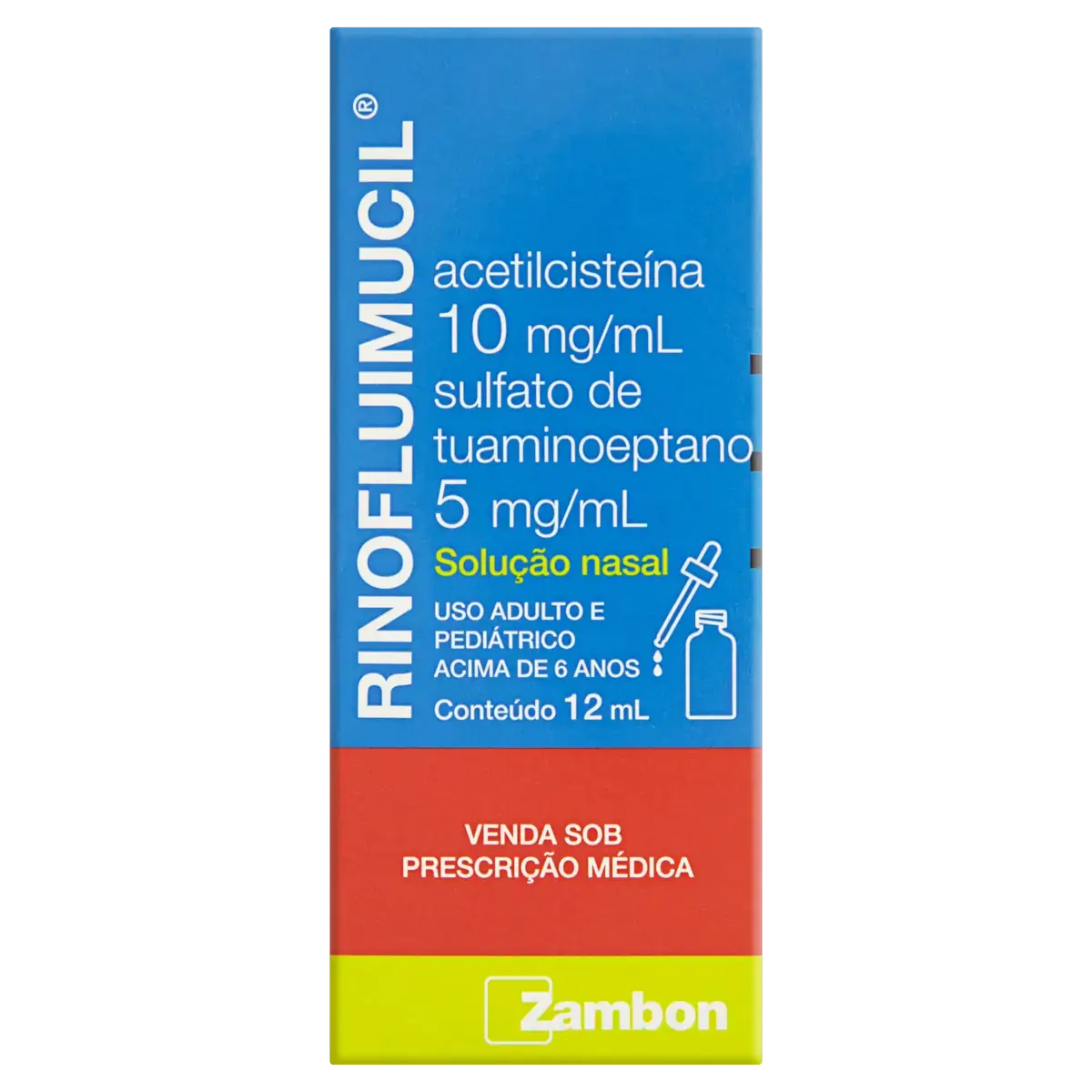 Rinofluimucil Zambon Caixa 12ml Solução Nasal