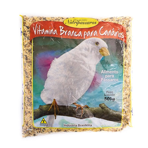 Ração para Canário Nutripássaros Vitamina Branca 500g