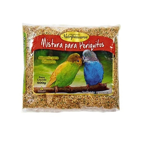Mistura para Periquitos Nutripássaros com Mel 500g