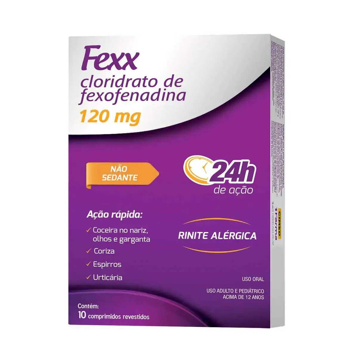 Fexx 120mg Cimed Caixa 10 Comprimidos Revestidos