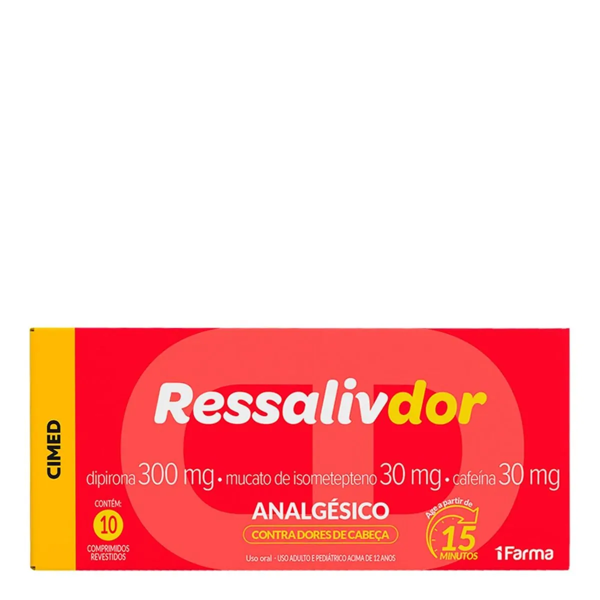 Ressalivdor 300mg Caixa 10 Comprimidos Revestidos