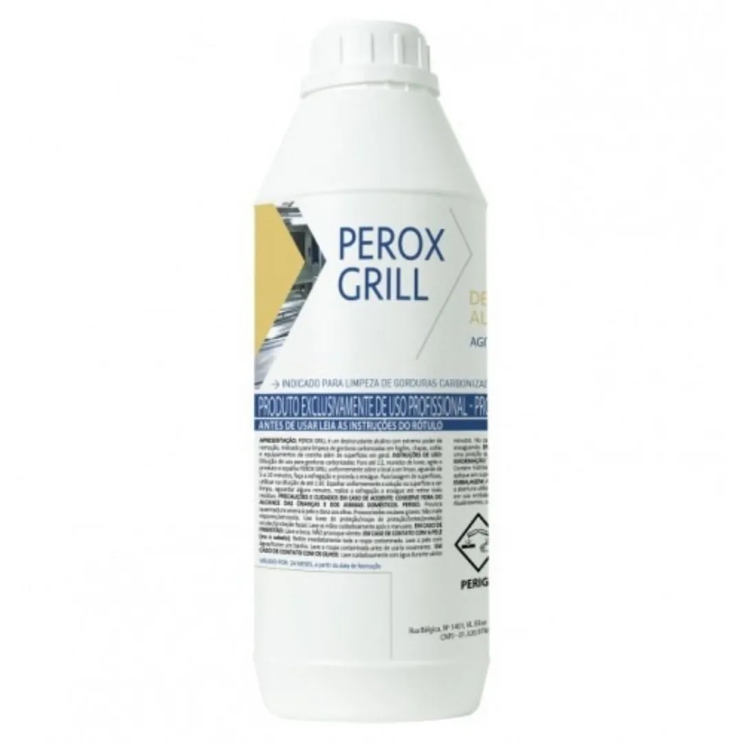 Perox Grill Desincrustante Alcalino Gorduras Carbonizadas