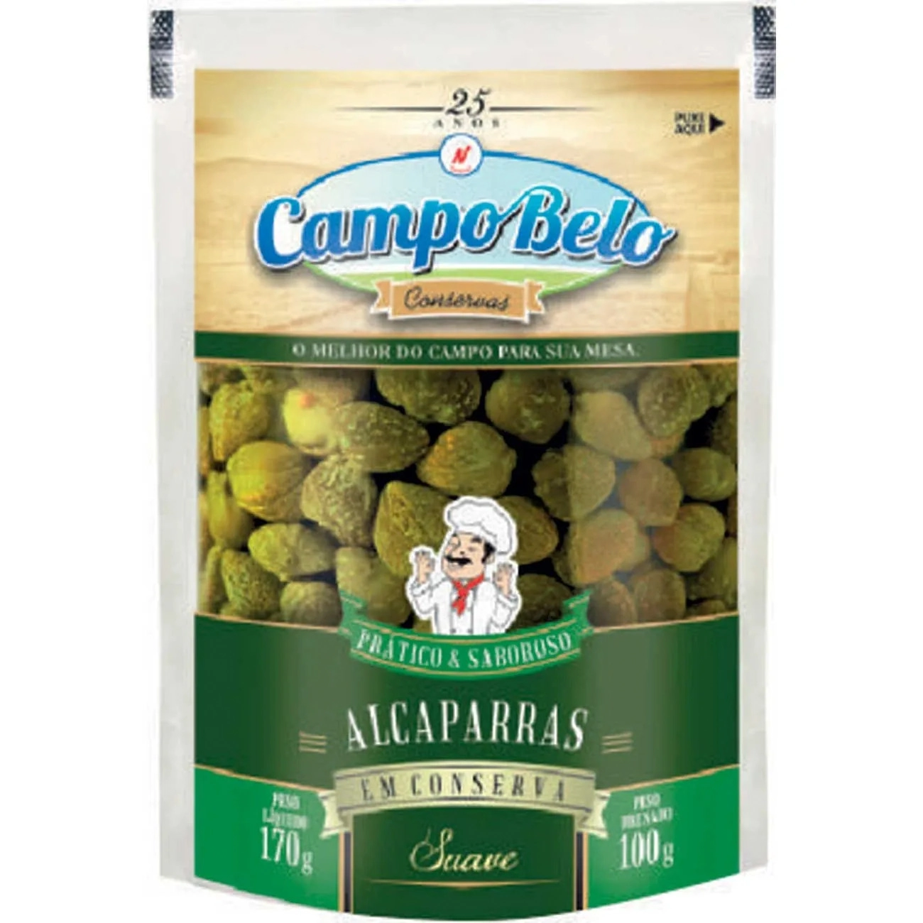 Alcaparra Campo Belo 100gr