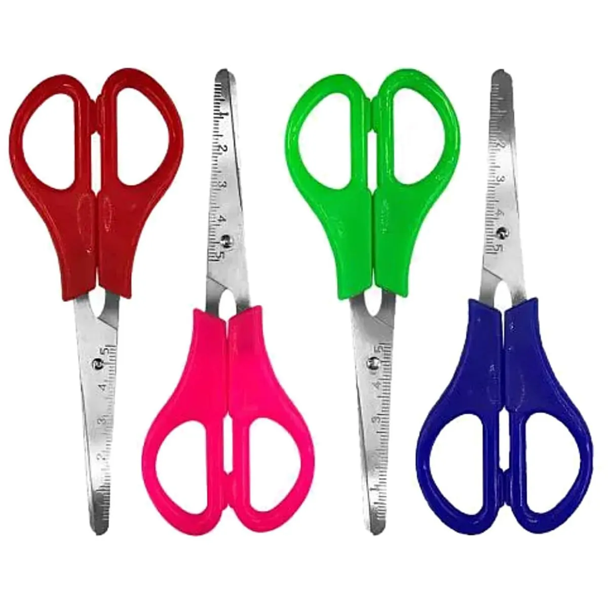 Tesoura Inox Gatte - Cabo Colorido 13cm - PARCO PAPELARIA LTDA