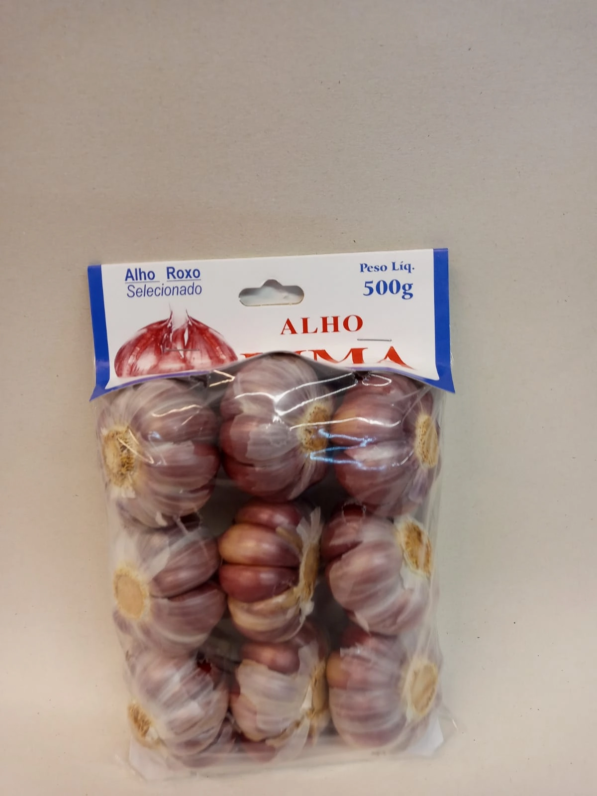Alho Lima 500gr Roxo