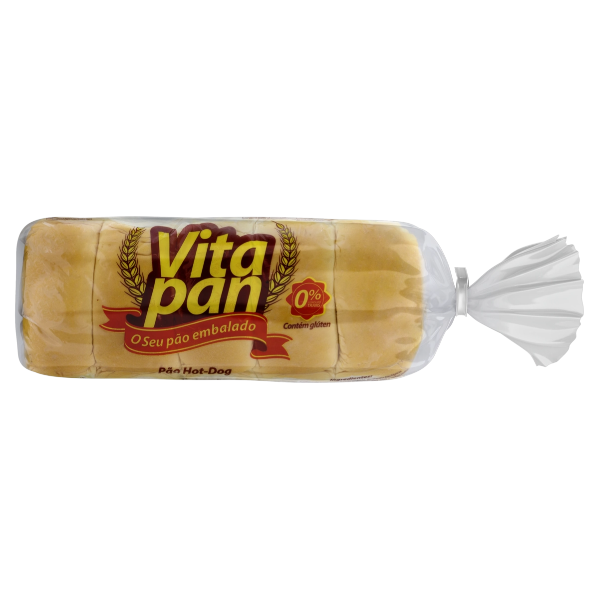 Pão Para Hot Dog Vitapan Pacote 500g