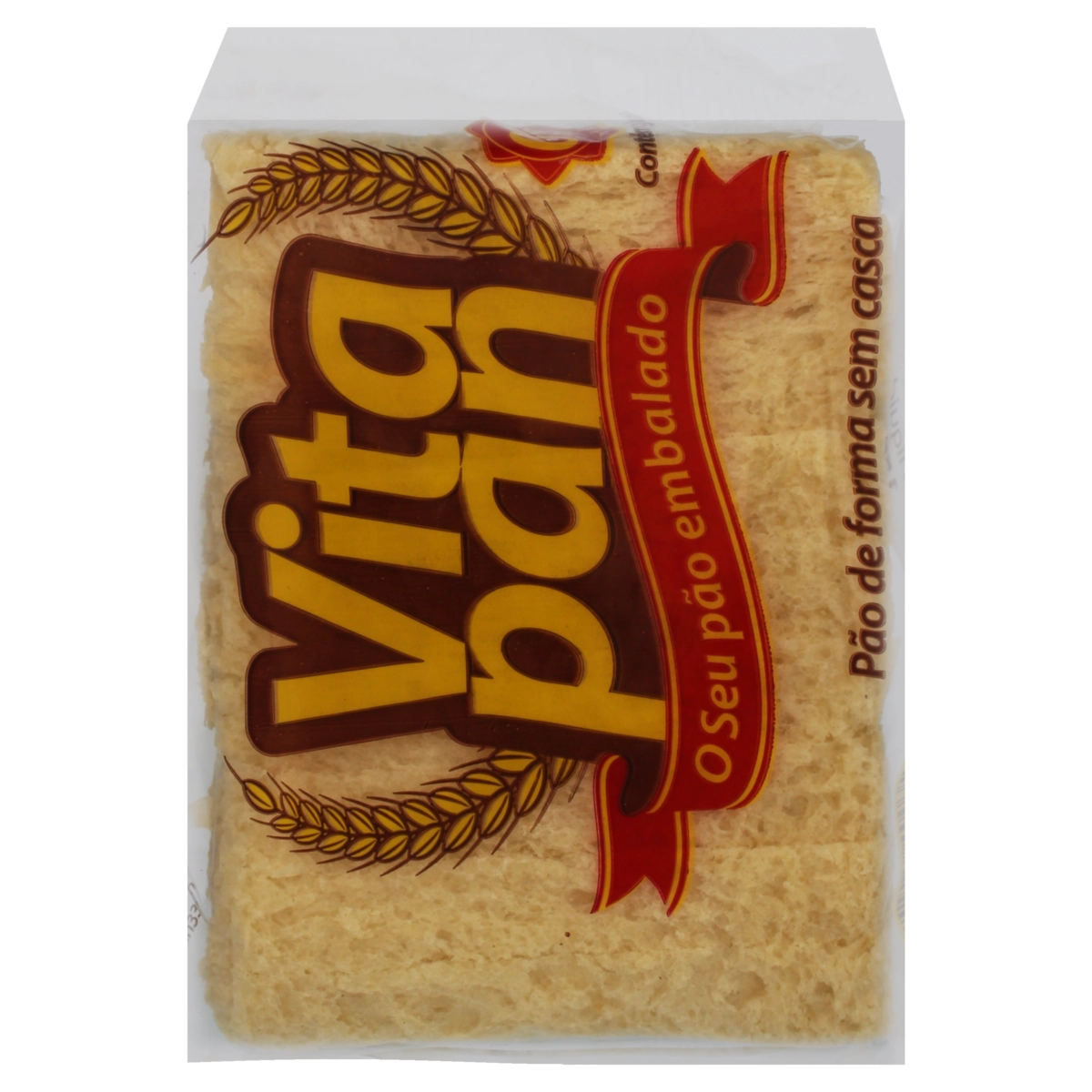 Pão De Forma Sem Casca Vitapan Pacote 150g