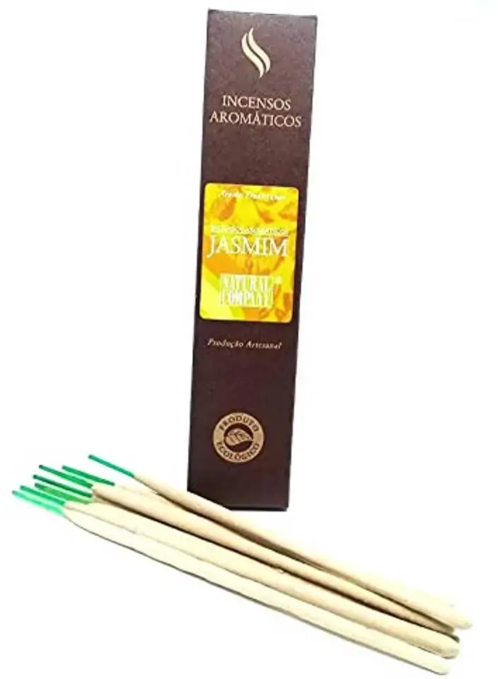 Incenso Aromatico Jasmim C/ 12 Natural Company Bem Estar/terapia Alternativa