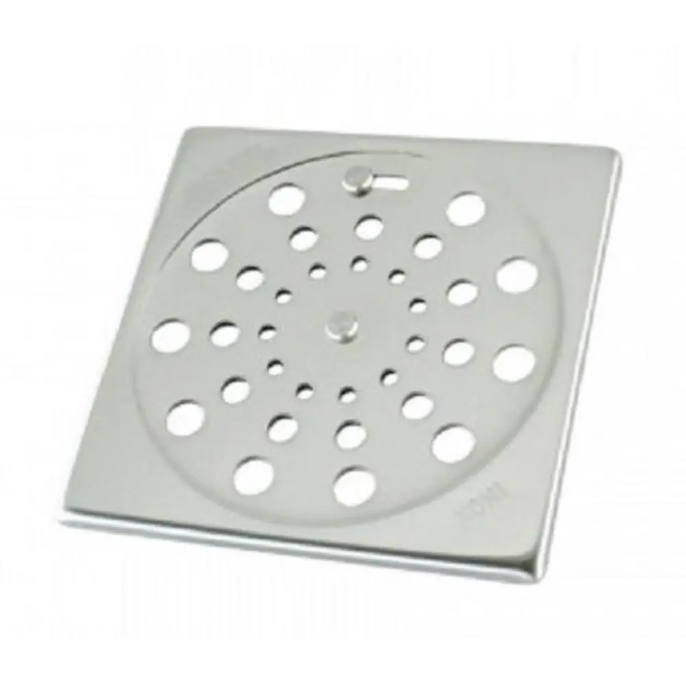 Kit 10 Grelhas Ralos Quadradas 15cmx15cm com Fechamento em Inox Dacunha