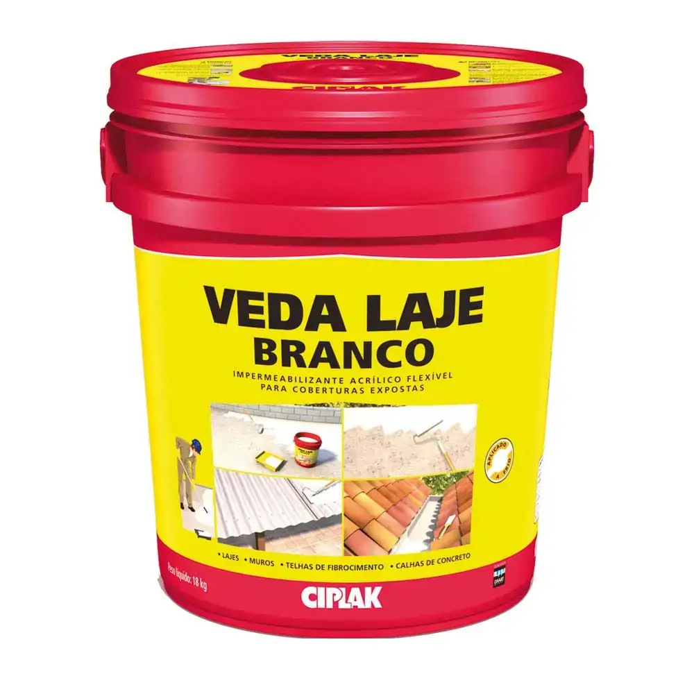Veda Laje Branca 18kg Consumo
