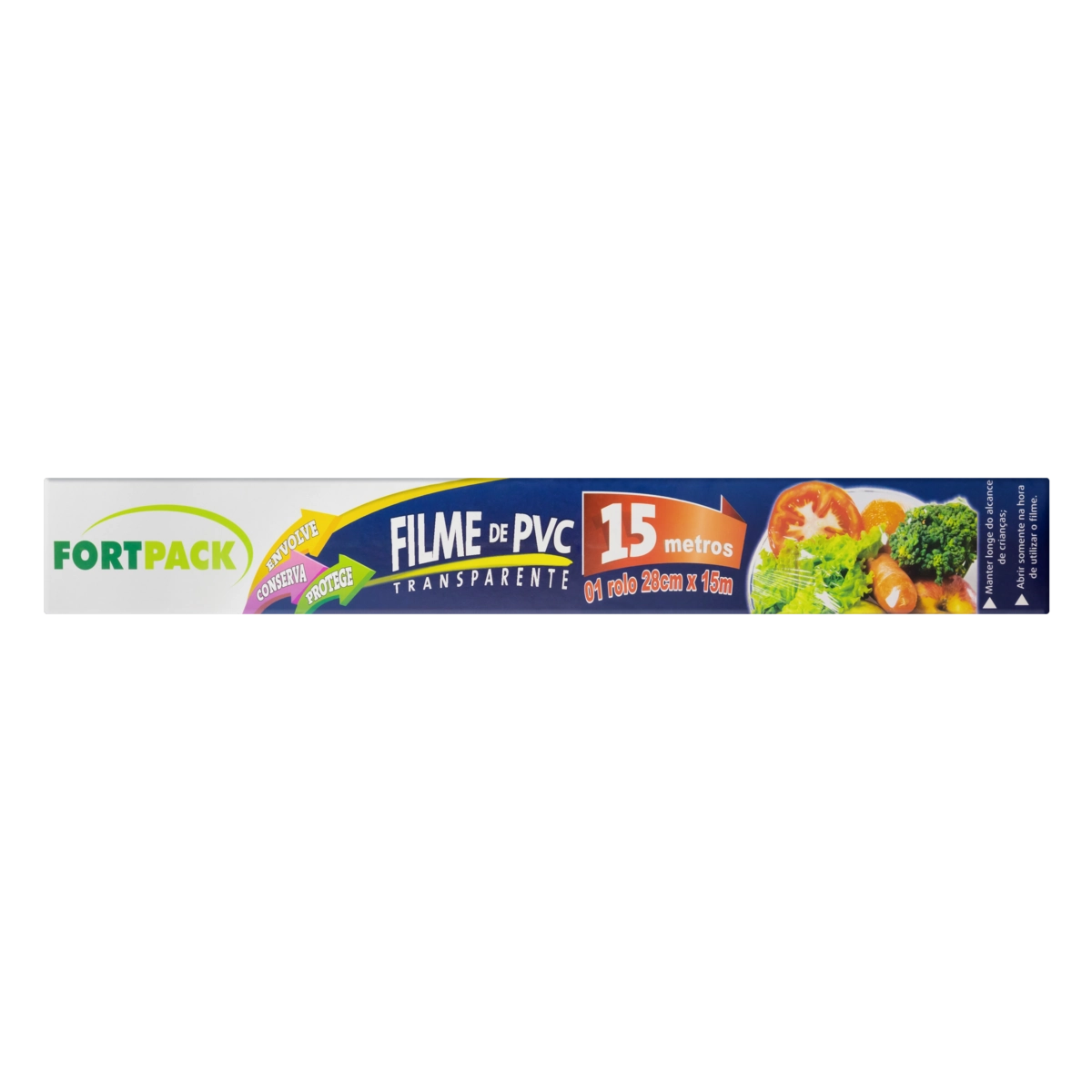 Filme Pvc Fortpack 28cm X 15m