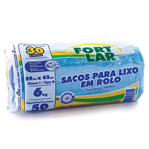 Saco Lixo Fortlar Rolo C50