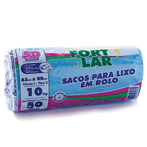 Saco Lixo Fortlar Rolo C50