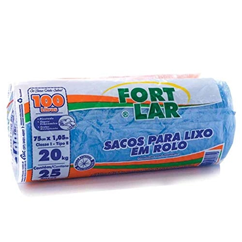 Saco Lixo Fortlar 100lts Rolo C25