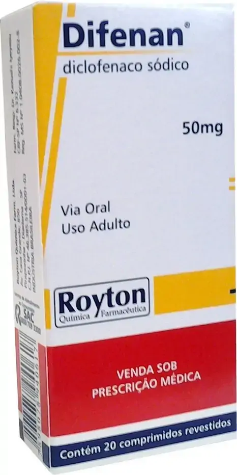 Difenan 50 Mg 20 Drágeas Royton Química Similar