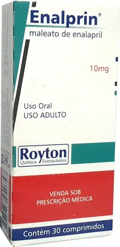 Enalprin 10 Mg 30 Comprimidos Royton Química Similar