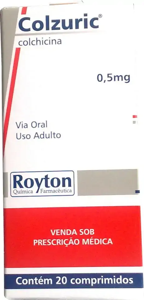 Colzuric 0,5 Mg 20 Comprimidos Royton Química Similar