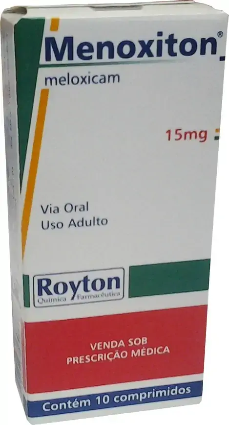 Menoxiton 15 Mg 10 Comprimidos Royton Química Similar