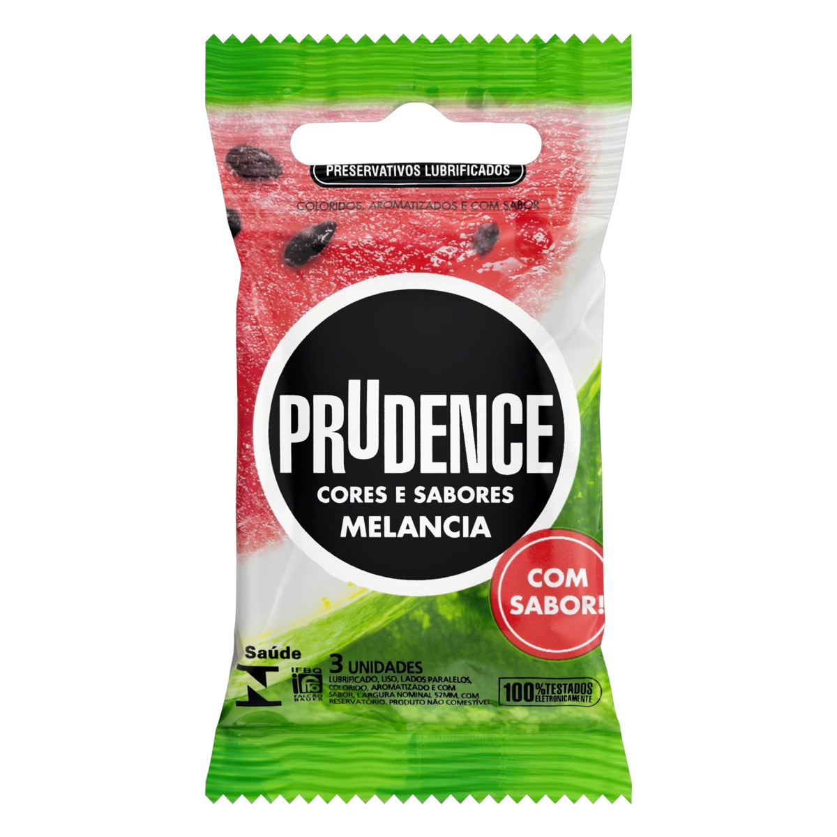 PRESERVATIVO PRUDENCE CS MELANCIA PK 12X3 SC