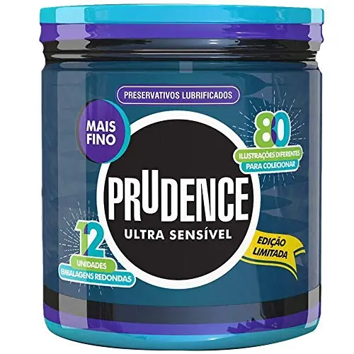 Preservativo Prudence Ultra Sensível Redondinhas 12 Unidades