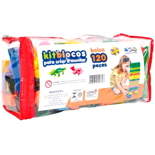 Kit Blocos 120 Peças