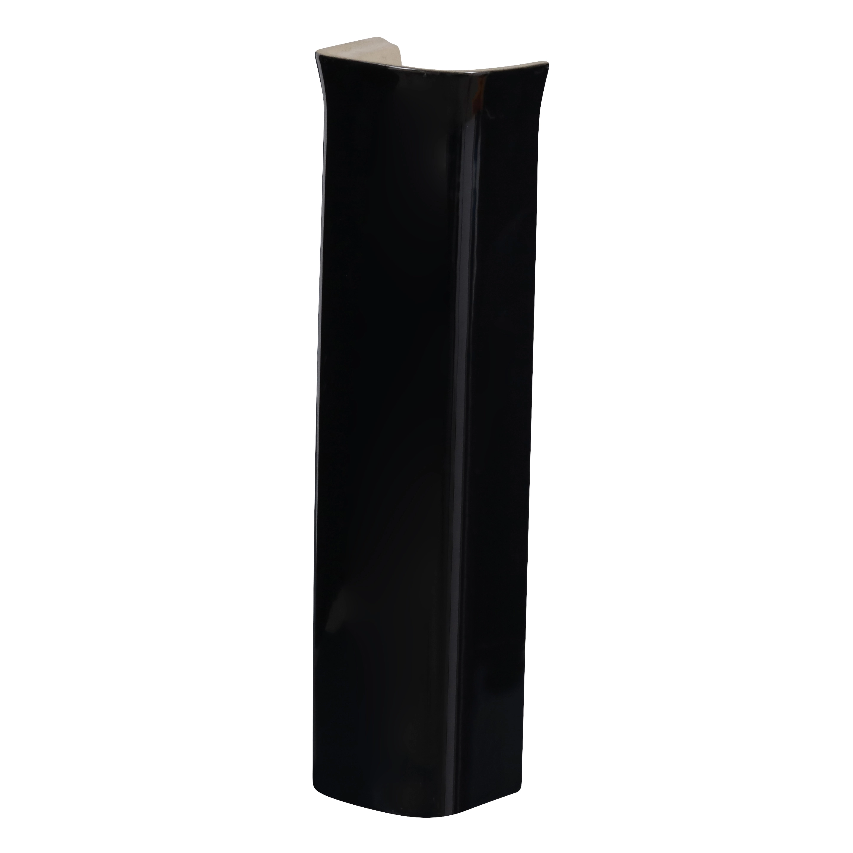 Coluna para Lavatório Preto 65x13x17cm Icasa