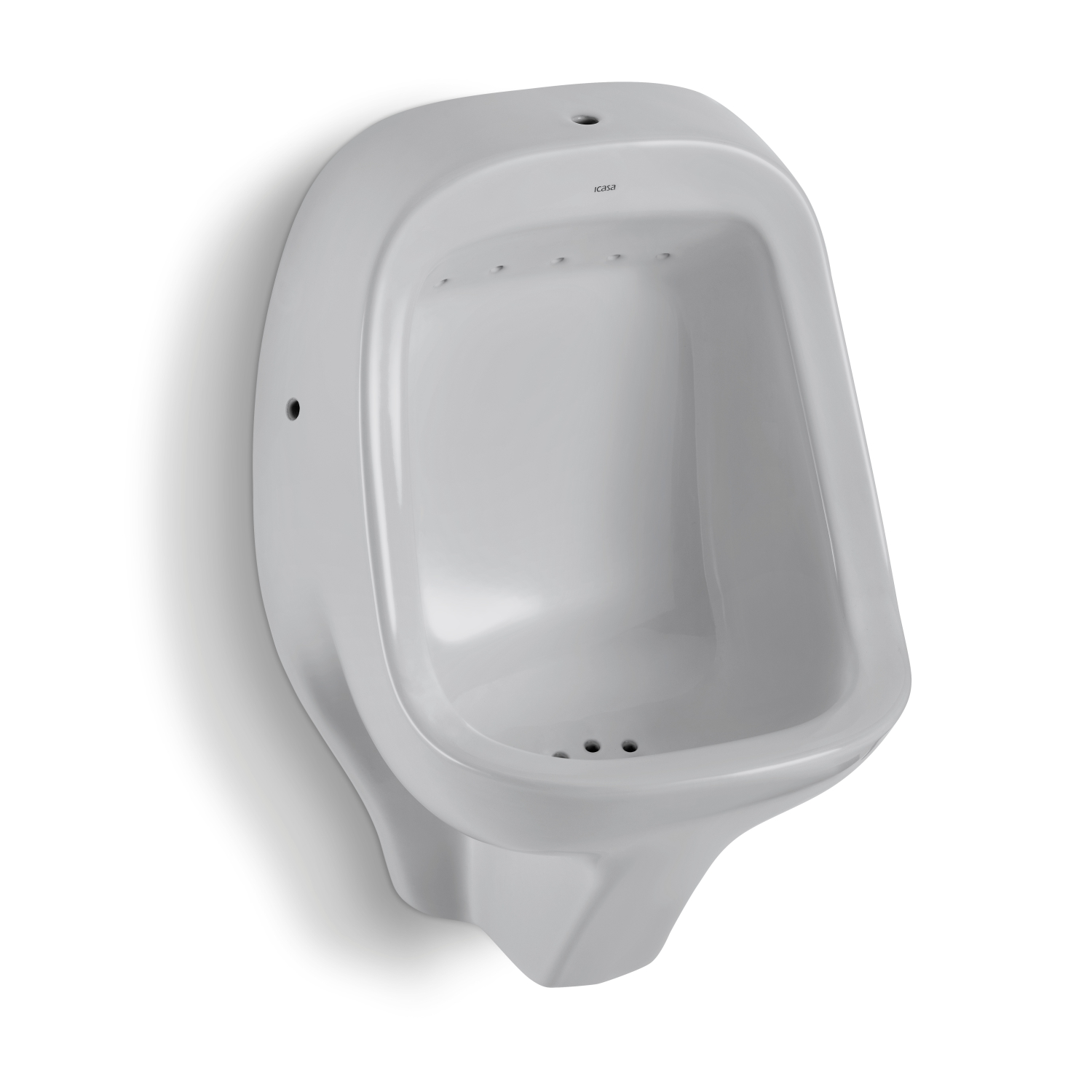 Mictório Individual 50x32x27cm Louça Cinza Claro IM1-03 Icasa