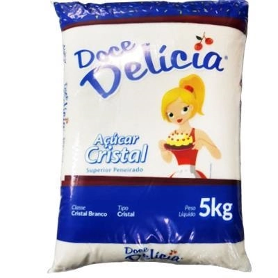 Acucar Cristal Doce Delicia 5kg