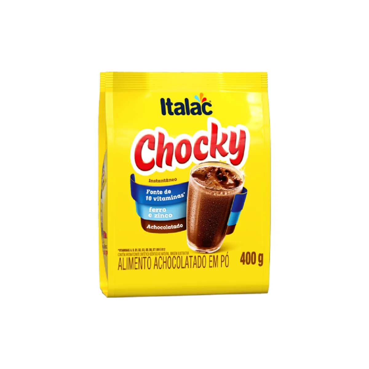 Achocolatado em Pó ITALAC 400g