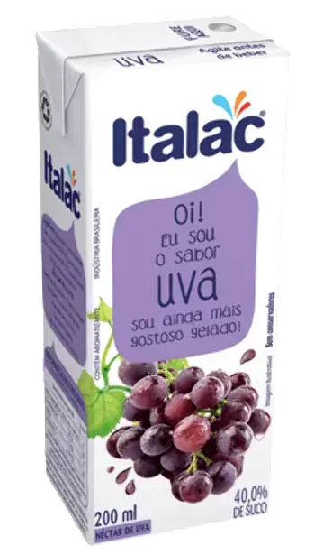 Néctar De Uva 200ml Italac
