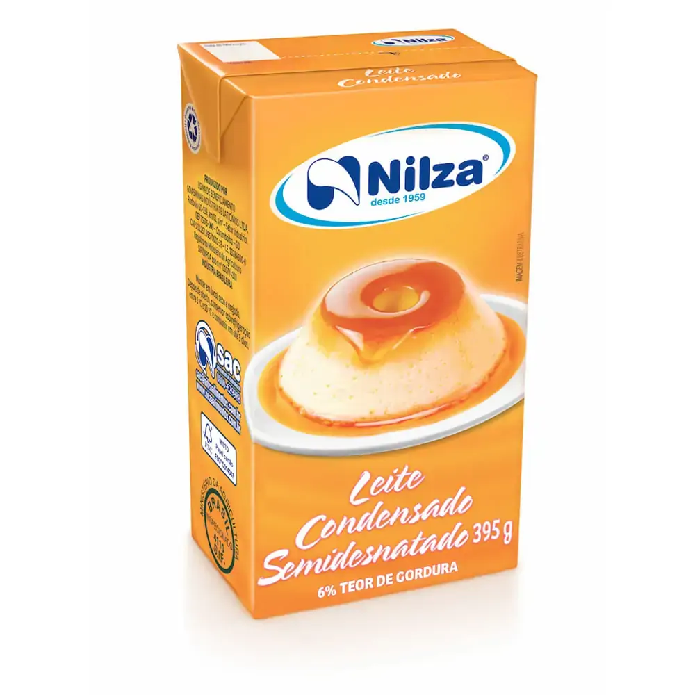 Leite Condensado NILZA Semidesnatado 395g