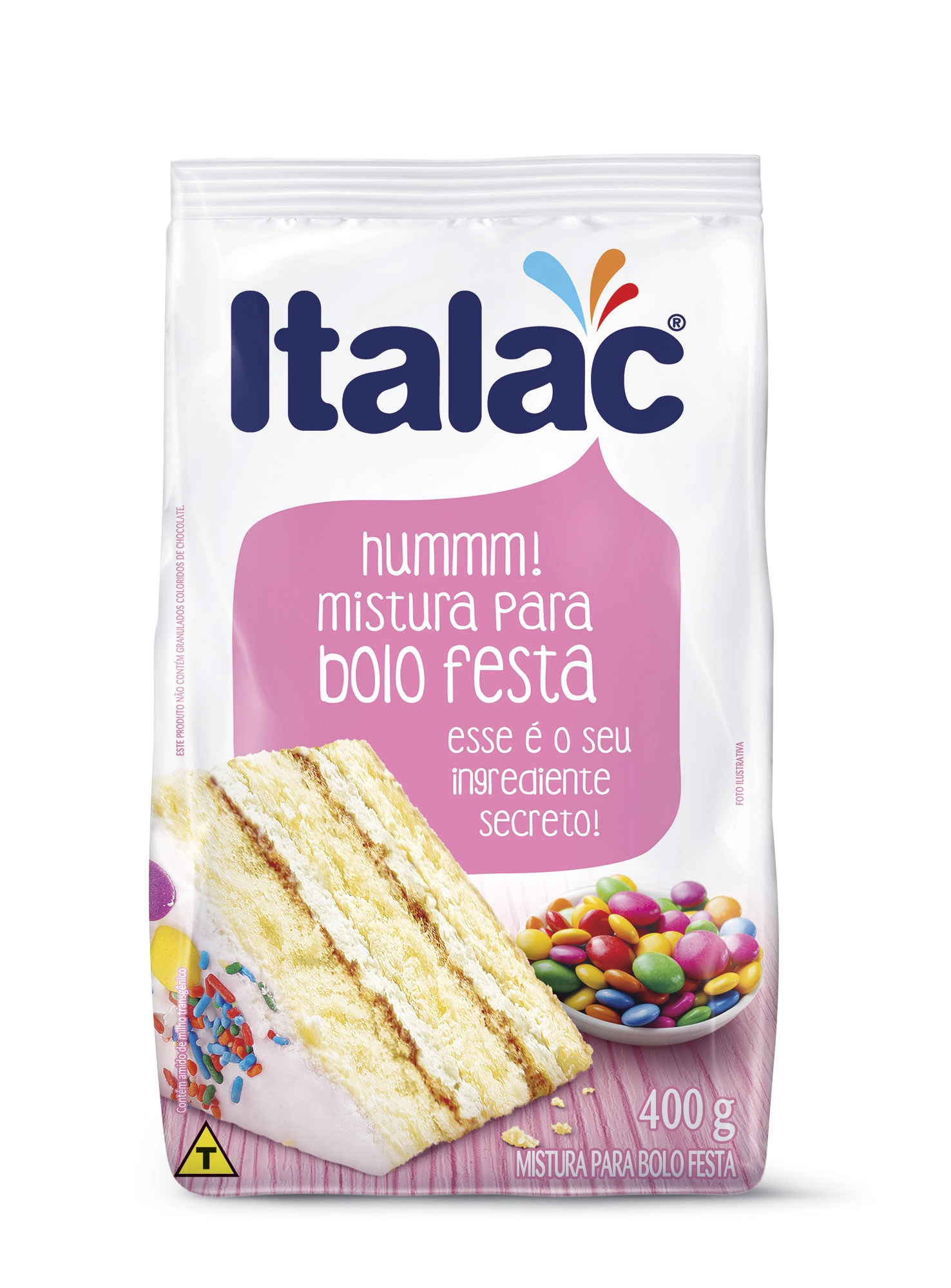 Mistura para Bolo Festa ITALAC 400g