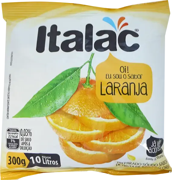 Refresco Po Italac 300g Laranja