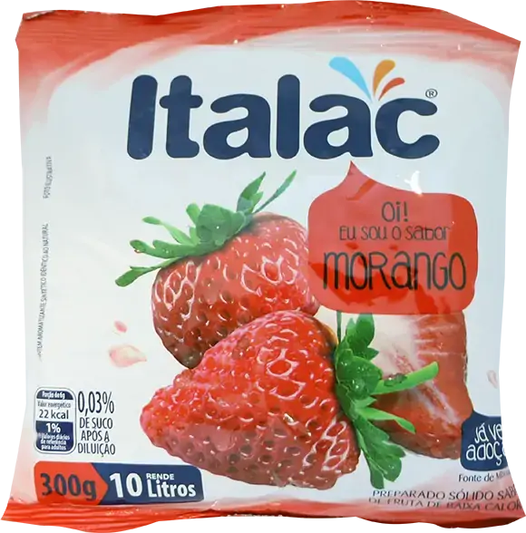 Refresco Po Italac 300g Morango