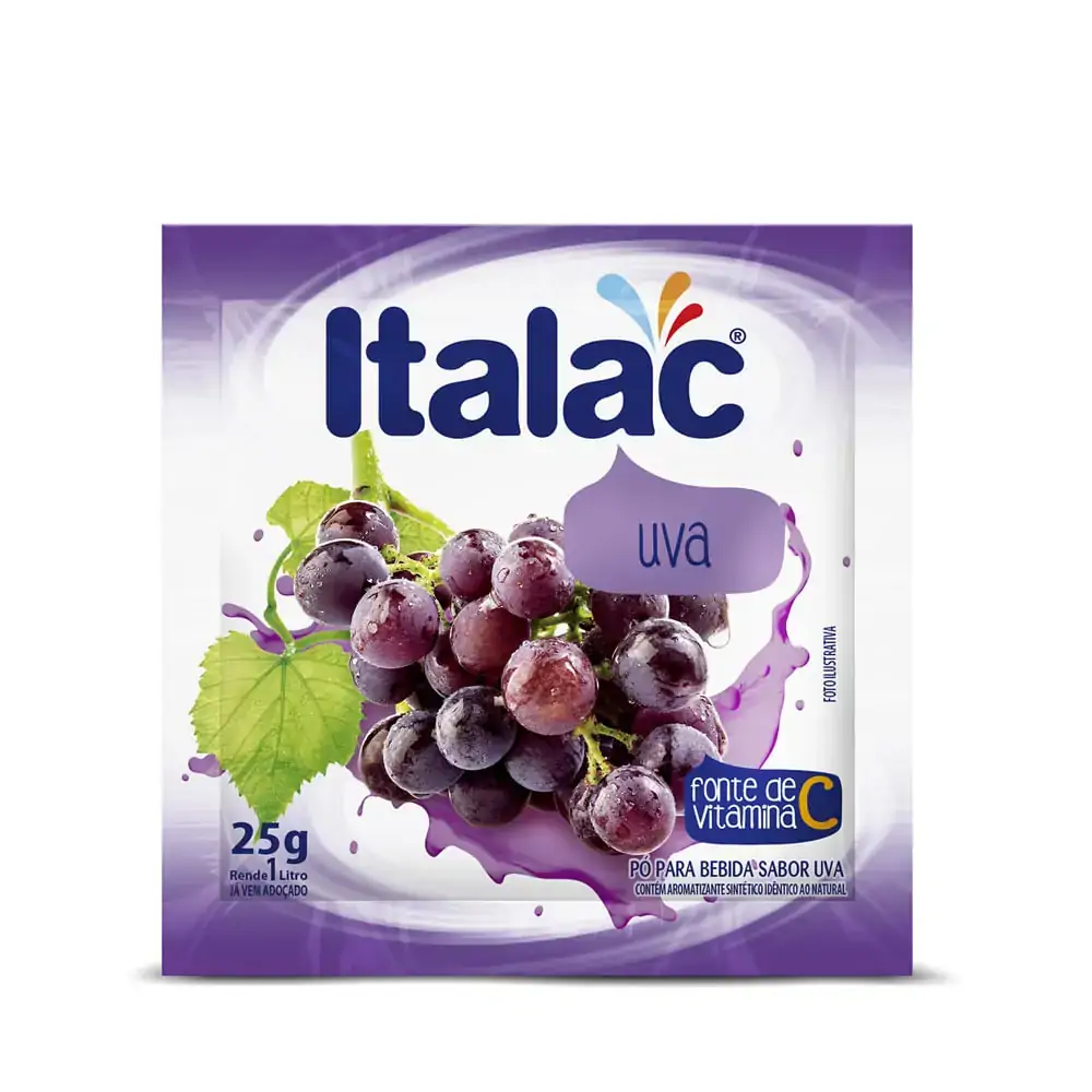 Refresco Italac 25g Uva
