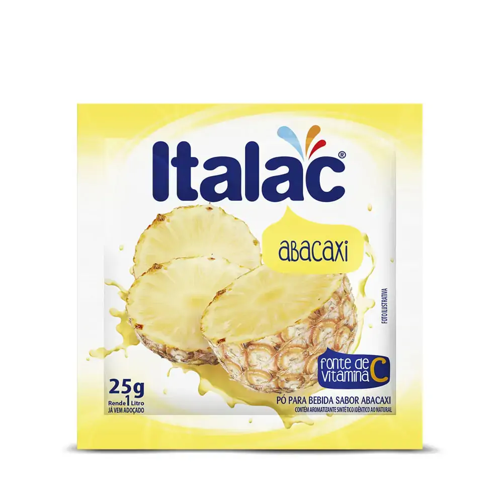 Refresco Italac 25g Abacaxi
