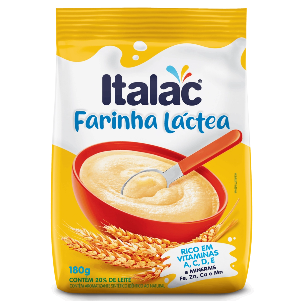 Farinha Lactea Italac Sache 180g