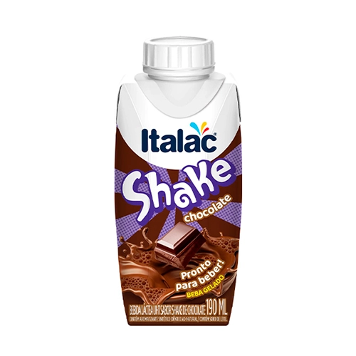 Bebida Lactea Shake Chocolate Italac 190ml