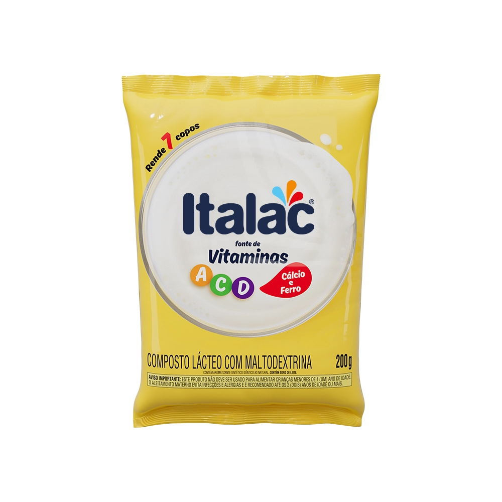 Composto Lacteo Italac Pacote 200g