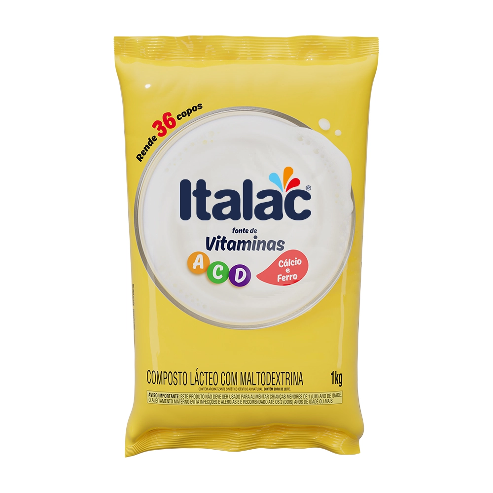 Composto Lacteo Italac Pacote 1kg