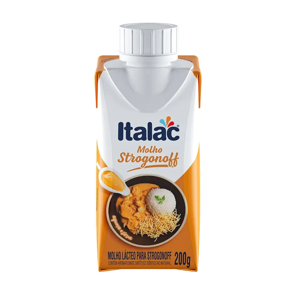Molho Lacteo Italac Strogonoff 200g