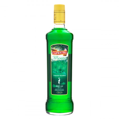 Coquetel Alcoólico Menta Capricho Garrafa 880ml