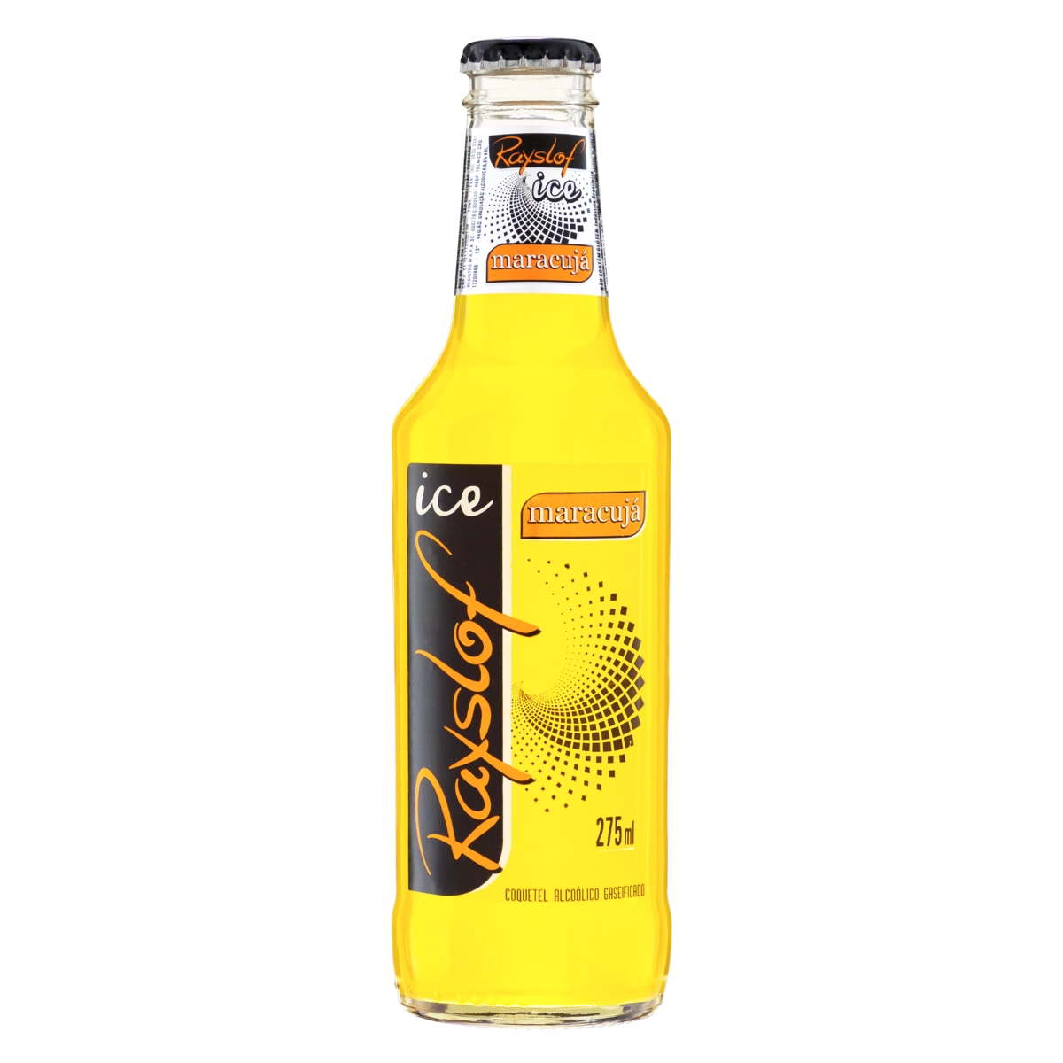 Coquetel Alcoólico Gaseificado Maracujá Rayslof Ice Garrafa 275ml