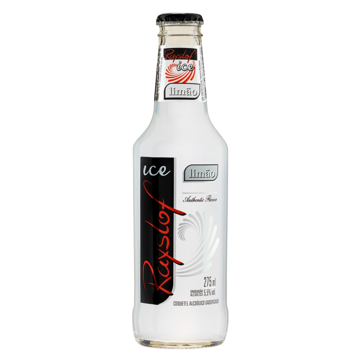 Coquetel Alcoólico Gaseificado Limão Rayslof Ice Garrafa 275ml