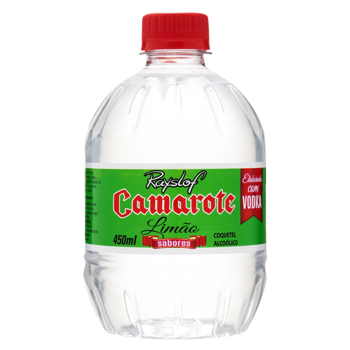 Coquetel Alcoólico Limão Rayslof Camarote Garrafa 450ml